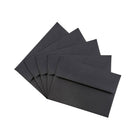 JAM Paper 4bar A1 Envelopes, 3.63 x 5 1/8, Black Linen Recycled, 1000 Pack (900919196B)-Closure: Gum