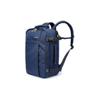 Tucano BKTUG-M-B, TuGo Travel Backpack Fits Laptops Up to 15.6", Blue-The rear panel also features a strap for transportation via trolley as well as a security pocket, useful for concealing valuables and keeping them safe.