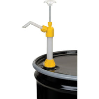 KLETON Pull Type Drum Pump, DC127, Polypropylene, 14 oz., Stroke-For use with most antifreeze, detergents, windshield fluids, glycerin, and mild acids