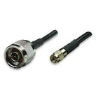 Turmode WF6001 6' Wifi Antenna Cable, 3.5" x 0.4" x 3.5", Black-6' N Male to RP-SMA Male LMR100 Cable