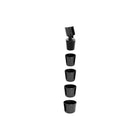 WeatherTech CupFone Two View with Extension - Universal - Black-Base allows phone to rotate 360-degree, adjustable for viewing from any seat position