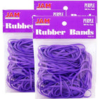 JAM Paper Rubber Bands, #33 Size, Purple Rubberbands, 300/Pack (333RBpug)-Regular Size Purple Rubber Bands