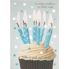 Rosedale 5-1/2" x 8" Make A Wish And Blow! Birthday Greeting Cards And Envelopes, 12 Pack (15620)-Printed on premium uncoated card stock