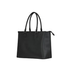 Bugatti Saffiano Tote - 11" x 16" x 6" - Black-Double shoulder straps