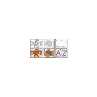 Do-A-Dot Art Colourful Critters Activity Book, 6 Pack-Subject: Early learning