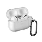 General Supply Goods + Co Clear Anti Shock AirPod Pro Case w Carabiner - Clear-Shock resistant and dust proof