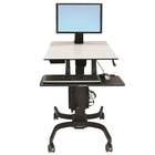 Ergotron 24-215-085 WorkFit-C, Single LD Sit-Stand Workstation-On-demand sit-stand workstation--improve your energy and productivity by standing or sitting as you work, and then switch positions whenever you choose. This work style encourages healthy movement throughout the day