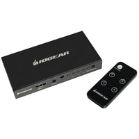 Iogear GHDSW4K4 4-Port 4K HDMI Switch with Remote-Features 4-Port 4K HDMI Switch with Remote