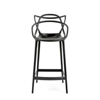 Plata Import Keeper Stool, 26"H, Black (BS-936A-B)-Bar Stool