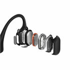 Shokz OpenRun PRO Bluetooth Headset - Cosmic Black-IP55 Water-Resistant