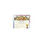 Flipside Assorted Border Social Studies Achievement Certificate, 8 1/2" x 11", 90 Pack-Manila