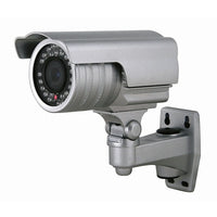 SeqCam SEQ5401 Weatherproof IR Colour Security Camera, 9" x 10" x 6", Silver-Advanced image sensor produces high resolution video at 420 TV Lines of resolution