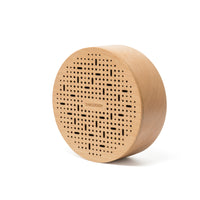 Decent Living Wooden Bluetooth Speaker - Round - Drop-Stunning all-around sound
