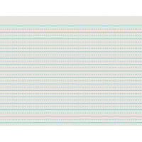 Pacon 1/2" Ruled Alternative Dotted Newsprint Paper, 11" x 8 1/2", 500 Sheets, 1500 Pack (PAC2623)-White