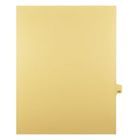 Mark Maker Legal Tabs - Letter Size - Buff - 1/25th cut - 25 tabs per package - 5 packages Pack - Number 142-Buff Single Tabs