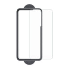 AXS ARMORGlass Pro Screen Protector with installation tray for Samsung Galaxy S21 FE 5G-Fingerprint & Contaminant-Resistant Coating