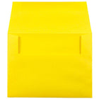 JAM Paper A2 Invitation Envelopes, 4.38 x 5.75, Brite Hue Yellow Recycled, 250 Pack (15839H)-Blank interior for personalized message