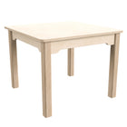Flash Furniture Bright Beginnings Commercial Grade Wooden Square Preschool Classroom Activity Table (MKME088008)-Supports up to 300 LBS. Static Weight Capacity
