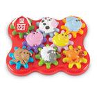 Learning Resources Build & Spin: Barnyard Friends - Multicolor-The colorful gears’ turning and spinning actions teach kids lessons in cause and effect