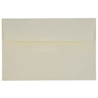 JAM Paper A9 Invitation Envelopes, 5.75 x 8.75, Strathmore Natural White Wove, 250 Pack (31911141H)-Natural white wove Strathmore envelope