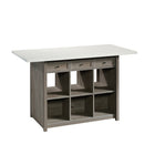 Sauder Craft Pro Series Craft Work Table - Mystic Oak (427456)-Work Table