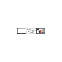 Grandview 106" Diagonal Acoustically Transparent Fixed Frame Projector Screen (LF-PA106)-52" x 92" Viewing Area in 16:9 format