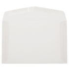 JAM Paper 6 x 9 Translucent Vellum Booklet Envelopes, Clear, 250 Pack-6in x 9in