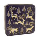 Grandma Wild's Golden Stags with Christmas Trees Tin - 160g-Stem ginger & lemon and chocolate chip cookie biscuits