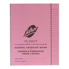 Hilroy Stitched Exercise Books - Ruled (5/16") - 9" x 7" - 80 Pages - 40 Sheets - Assorted Colours - 20 Pack-Assorted colours