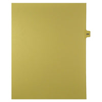 Mark Maker Legal Exhibit Index Tab Buff Single Tabs, 1/15th Cut, Letter Size, No Holes, Number 200, 25 Pack-Buff Single Tabs, 1/15th Cut