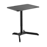 TygerClaw 23.5"W Sit-Stand Workstation - Black-Counter-balance gas spring to create smooth and quick transitions