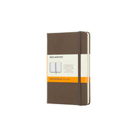 Moleskine Classic Plain Hard Cover Notebook, Black, 7.5" x 10"-192 pages, 7.5" x 9.75" Ivory coloured paper