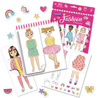 Educational Insights PaperCraft Fashion Parade Paper Dolls - Multicolor - 3 Sets-Frustration-Free, Stick-On Design: Dolls and outfits stick to tables, walls, doors, and floors for no-slip designing and display, but won't leave any residue behind. (Repositionable adhesive is safe for most smooth surfaces. Test on a small area before use.)