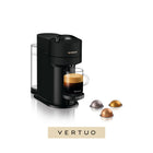 Nespresso Vertuo Next Coffee and Espresso Machine by De'Longhi - Matte Black-Versatile cup sizes: One Nespresso coffee machine for 5 coffee sizes: Carafe Pour-Over Style, Mug/Coffee, Gran Lungo, Double Espresso and Espresso, via 4 different coffee pod sizes.