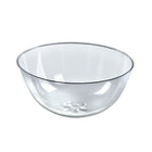 Azar Displays Plastic Bowl, Clear, 16" (700901)-Display fixtures