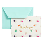 Mara-Mi Thank You Notes - 3.5" x 5" - Layered Dot - 20 Pack-Thank you notecards