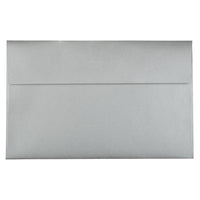 JAM Paper A10 Invitation Envelopes, 6 x 9.5, Stardream Metallic Silver, 250 Pack (SD5390 06H)-Silver stardream metallic envelope