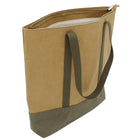 Cathay Importers Eco-Friendly Paper Tote Bag, Brown, Large (EC-21-0067)-17"H x 17"W x 3"D