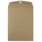 JAM Paper Premium Envelopes with Clasp - 9" x 12" - Brown Kraft Paper Bag - 50 Pack-Colour: Brown Kraft