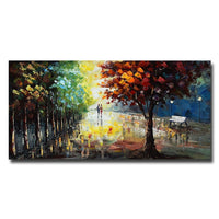 Designart Landscape Forest Colours of Nature Canvas Art Print, (PT3507-40-20)-Print