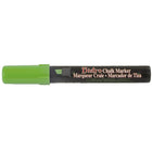 JAM Paper Marvy Uchida Liquid Chalk Marker Erasable Dustless - Chisel Tip - Lime Green-Lime Green Chalk Marker