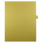 Mark Maker Legal Exhibit Index Tab Buff Single Tabs, 1/25th Cut, Letter Size, No Holes, Number 10, 25 Pack-Buff Single Tabs, 1/25th Cut