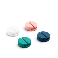 Poppin Modern Cable Catches - Assorted Colours-For small to medium cables