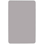 Flash Furniture 30''W x 48''L Rectangle Activity Table with Thermal Fused Laminate Top and Standard Height Adjustable Legs, Grey-1 1/8'' Thick Thermal Fused Laminate Top