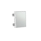 Azar Two-Sided Acrylic Sign Holder With Suction Cup Grippers, 5.5" x 8.5", 10 Pack (106684)-Sign Holder
