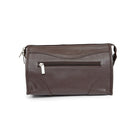 Ashlin Leather Cordasco Mid-Sized Dopp Kit Shave Bag, Dark Brown-Perfect size for travel and accessories