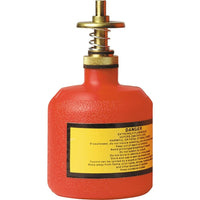 Justrite Dispenser Bottles, 2 1/4" x 5 1/2" Dia-Small size allows for easy, one-handed dispensing of liquids directly onto work surface