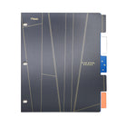 Five Star Style 5-Tab Poly Dividers - 11" x 9-3/8" - Assorted Patterns-Five Star Style fashions to match with rest of assortment
