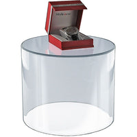 Azar Displays 10" x 10" Clear Acrylic Cylinder, 10" x 10" (556910)-Use this product to display merchandise with a sleek professional look to catch the attention of all consumers