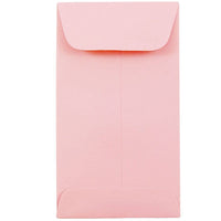 JAM Paper #6 Coin Envelopes, 3 3/8 x 6, Baby Pink, 1000 Pack-Coin Envelopes